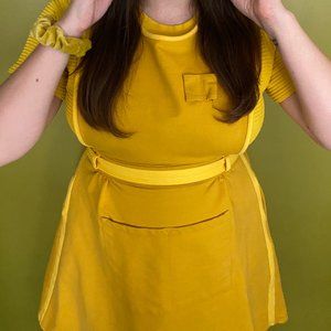 Big Bud Press Shop Girl Dress in Yellow - Size M
